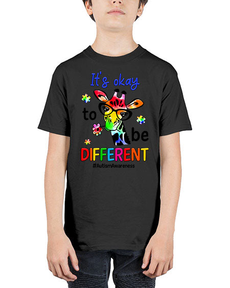 its ok to be diffent 2# - autism - Youth Tee Unisex