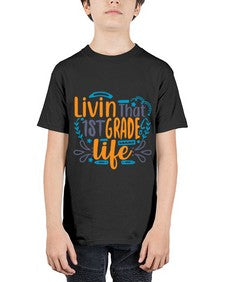 livin that first garde life 494# - first grade - Youth Tee Unisex