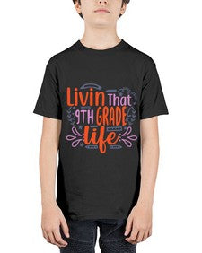 livin that nineth garde life 497# - nineth grade - Youth Tee Unisex