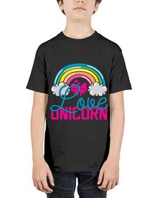 love unicorn 273# - unicorn - Youth Tee Unisex