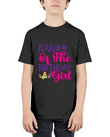 nana of the birthday girl 328# - unicorn - Youth Tee Unisex