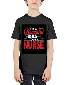 nurse with backround 1225# - nurse - Youth Tee Unisex