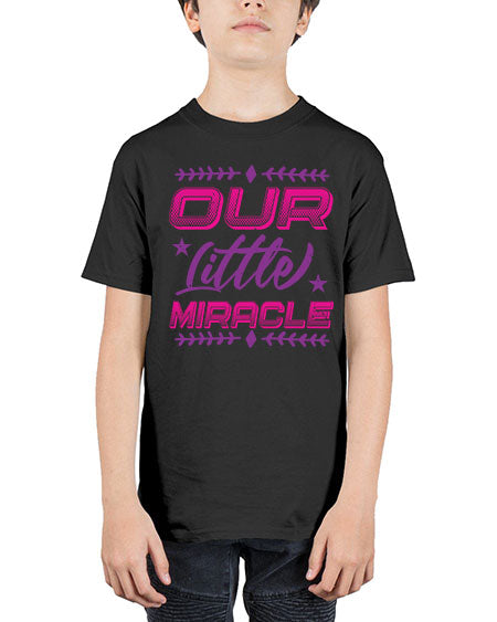 our little miracle Style 182# - baby shower - Youth Tee Unisex