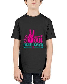 out eight grade 606# - eighth grade - Youth Tee Unisex