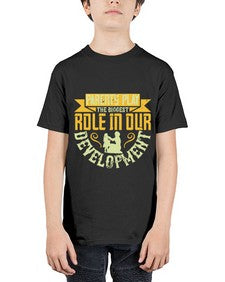 parents play the biggest role in our development 534# - parents day - Youth Tee Unisex