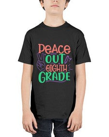 peace out eighth gradee 617# - eighth grade - Youth Tee Unisex