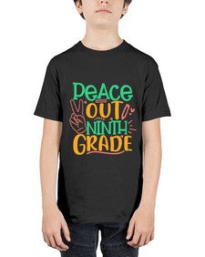 peace out nineth grade 637# - nineth grade - Youth Tee Unisex
