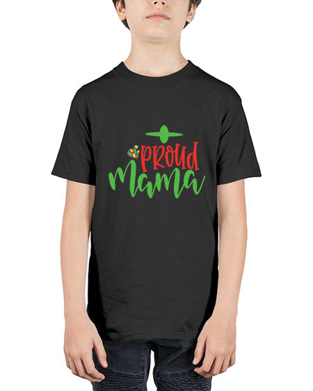 proud mama Style 38# - autism - Youth Tee Unisex