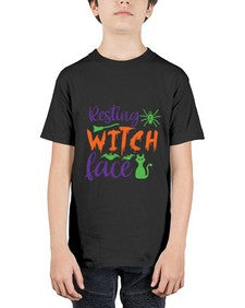 resting witch face 26# - witch - Youth Tee Unisex