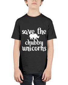 save the chubby unicorns 382# - unicorn - Youth Tee Unisex