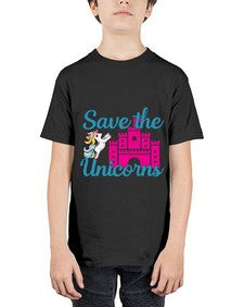 save the unicorns 389# - unicorn - Youth Tee Unisex