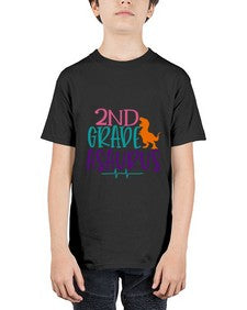 second grade asaurus 808# - second grade - Youth Tee Unisex