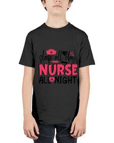 sleep all day nurse all night Style 1396# - nurse - Youth Tee Unisex