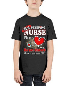 sleeping nurse 1402# - nurse - Youth Tee Unisex