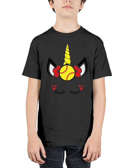softball unicorn 400# - softball - Youth Tee Unisex