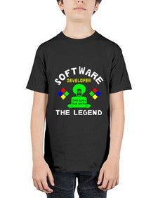 software developer the legend 16# - computer - Youth Tee Unisex