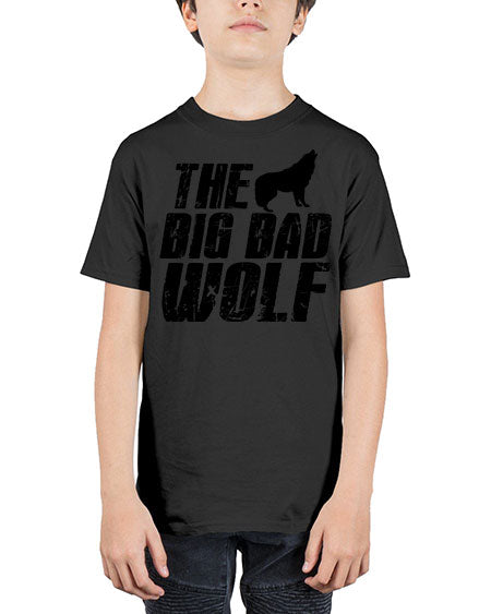 the big bad wolf - wolf - Youth Tee Unisex