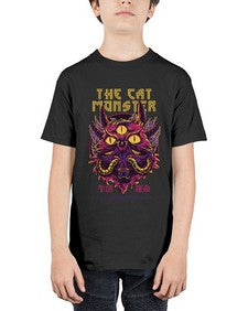 the cat monster gdkkj 1148# - art pop art - Youth Tee Unisex