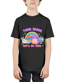 third Grade Lets Do This 964# - third grade - Youth Tee Unisex