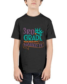 third grade nailed it 970# - third grade - Youth Tee Unisex