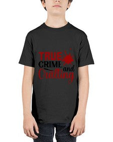 true crime and cralting 1188# - true crime - Youth Tee Unisex