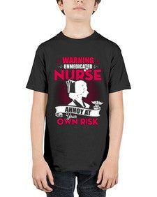 unmedicated nurse 1595# - nurse - Youth Tee Unisex