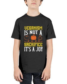 veganism is not a sacrificeits a joy 454# - vegan - Youth Tee Unisex
