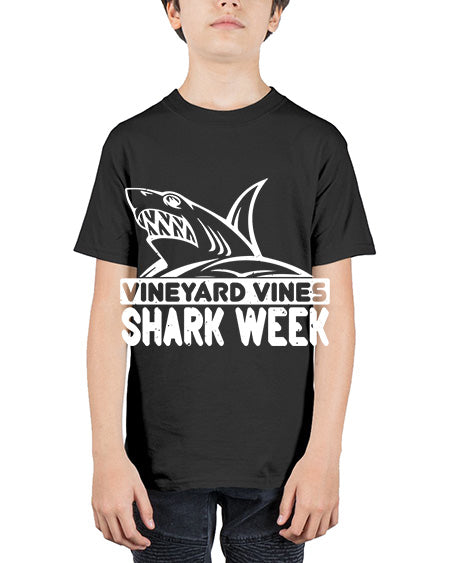 vineyard vines Shark Week Style 8# - shark-fish - Youth Tee Unisex