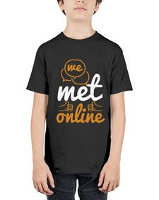 we met online 39# - internet - Youth Tee Unisex