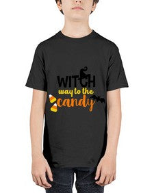 witchwaycandy 4# - witch - Youth Tee Unisex