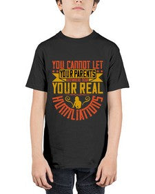 you cannot let your parents anywhere near your real humiliations 711# - parents day - Youth Tee Unisex