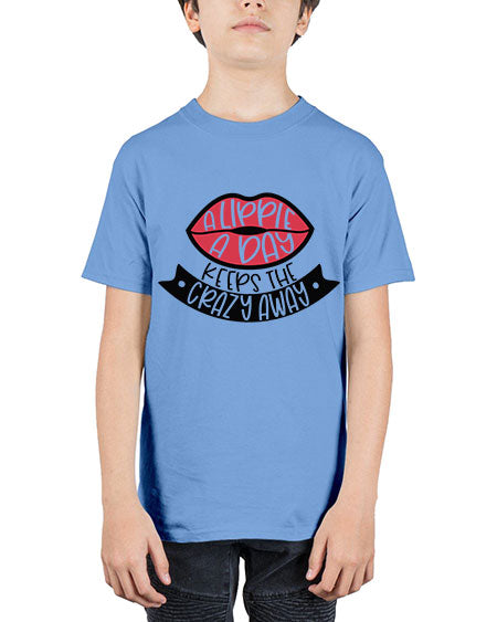 A Lippie A Day Keeps The Crazy Away Style 149# - beauty - fashion - Youth Tee Unisex