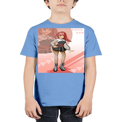 A beautiful idol girl in stage 115# - anime - Youth Tee Unisex