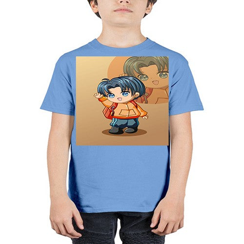 A cute boy with package 127# - anime - Youth Tee Unisex