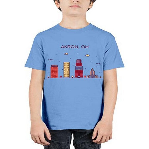 AkronOH 285# - cities - Youth Tee Unisex