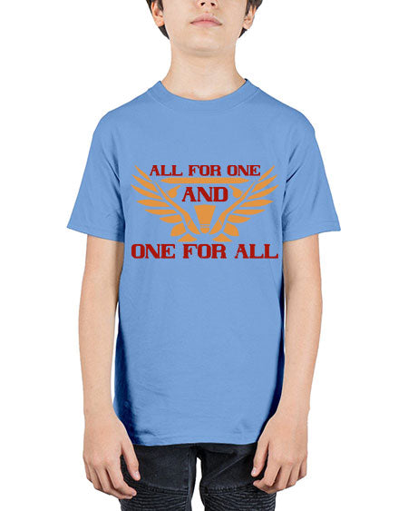All for one and one for all 2360# - badminton - Youth Tee Unisex