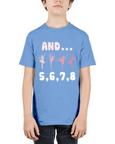 And 5 6 7 8  Ballet 12# - ballet - Youth Tee Unisex