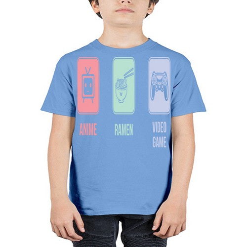 Anime Ramen Video Game Otaku Workout 219# - anime - Youth Tee Unisex