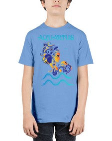 AquariusZodiac 76# - aquarius - Youth Tee Unisex
