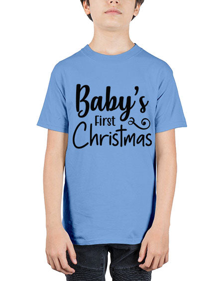 Babys First Christmas 277# - baby - Youth Tee Unisex