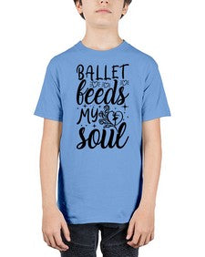 Ballet feeds my soul 73# - ballet - Youth Tee Unisex