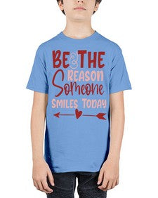 Be The Reason Someone Smiles Today Style 141# - motivation - Youth Tee Unisex