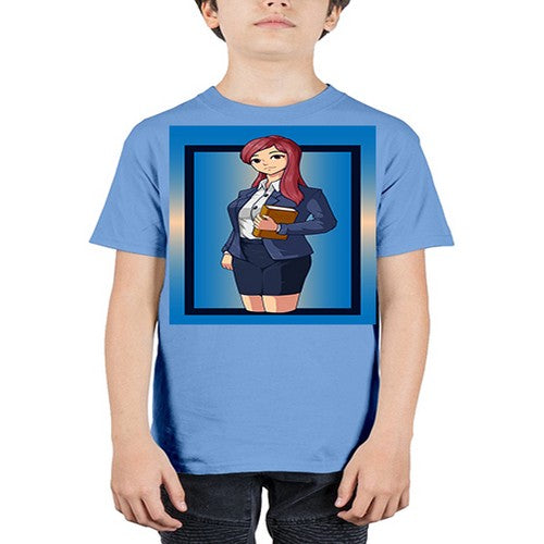 Beautiful teacher girl in teachers day 139# - anime - Youth Tee Unisex