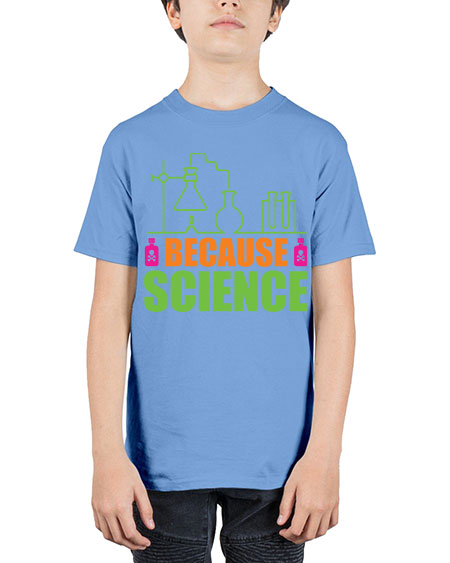 Because Science 288# - general science - Youth Tee Unisex