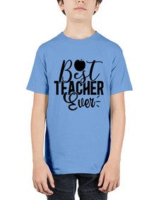 Best Teacher Ever 616# - teacher - Youth Tee Unisex