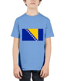 Bosnia and Herzegovina 476# - world flags - Youth Tee Unisex