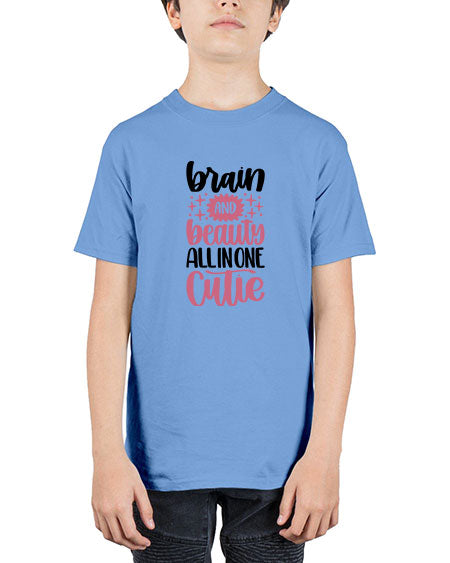 Brain And Beauty All In One Style 126# - beauty - fashion - Youth Tee Unisex