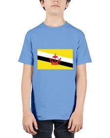 Brunei 503# - world flags - Youth Tee Unisex