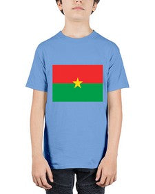 Burkina Faso 522# - world flags - Youth Tee Unisex