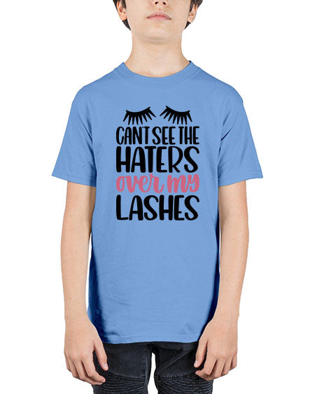 Can∩t See The Haters Over My Lashes Style 112# - beauty - fashion - Youth Tee Unisex